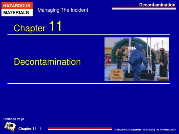 Chapter  11 Decontamination