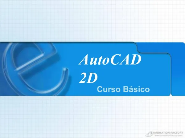 AutoCAD 2D