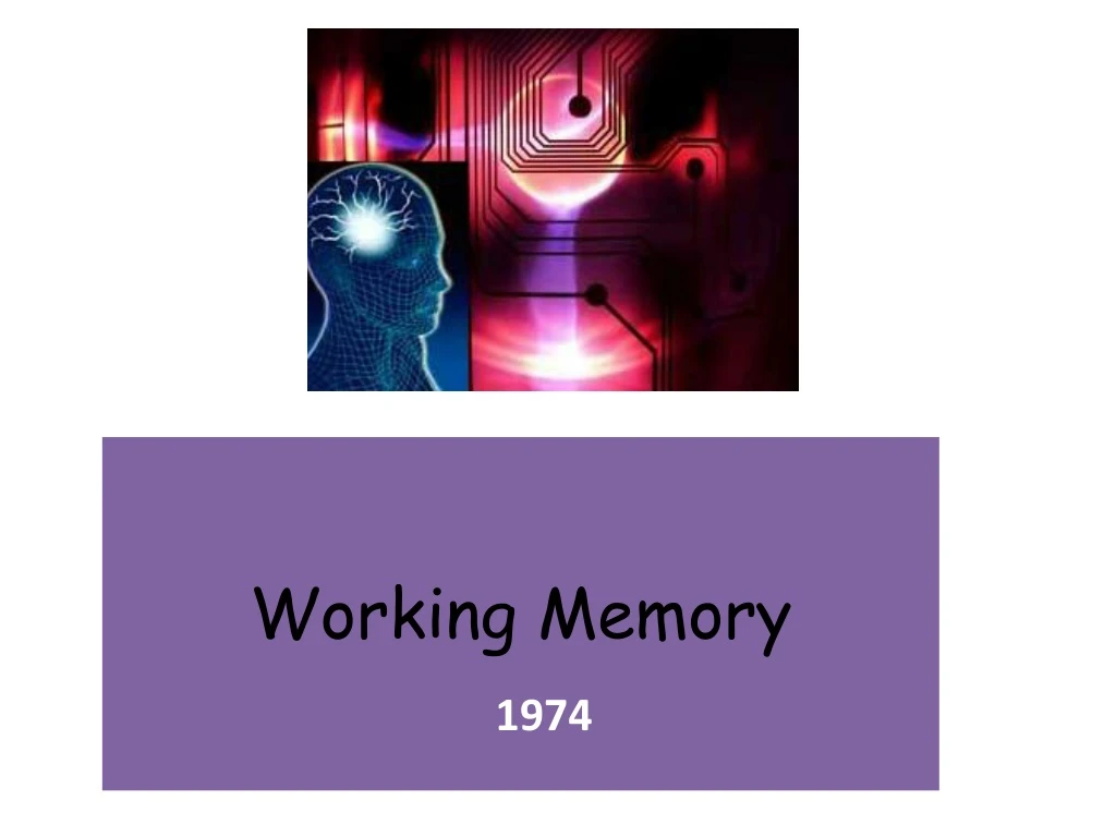 working memory