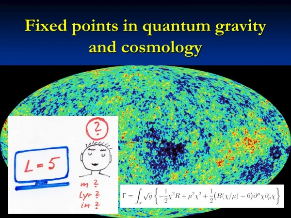 Fixed points in quantum gravity and cosmology