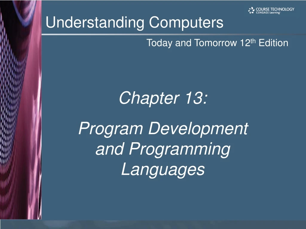 chapter 13 program development and programming