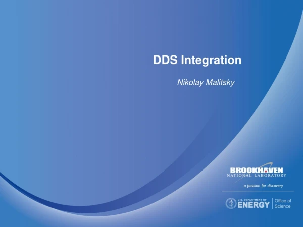 DDS Integration