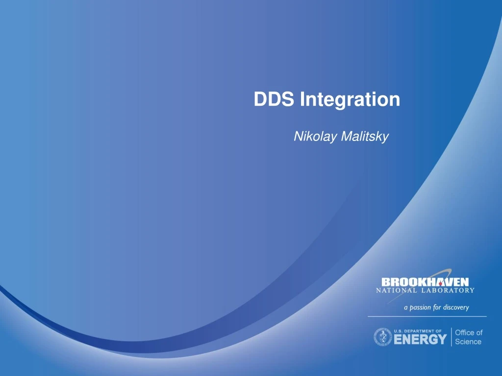 dds integration