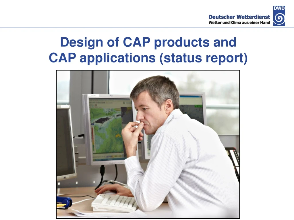 design of cap products and cap applications
