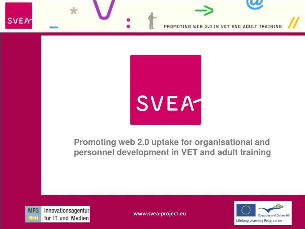 promoting web 2 0 uptake for organisational and personnel development in vet and adult training