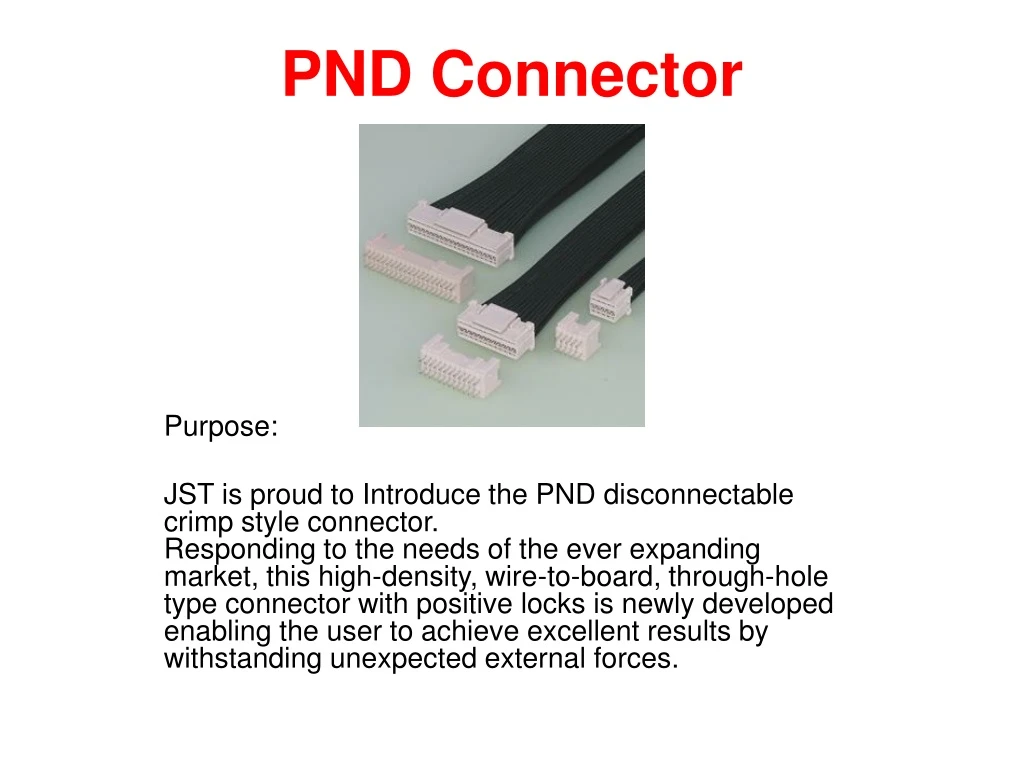 pnd connector