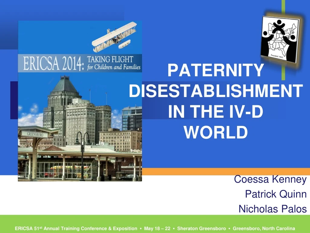 paternity disestablishment in the iv d world