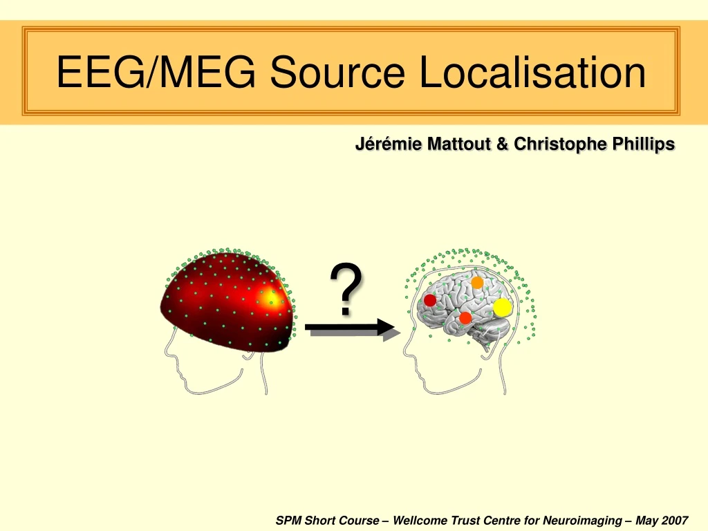 eeg meg source localisation