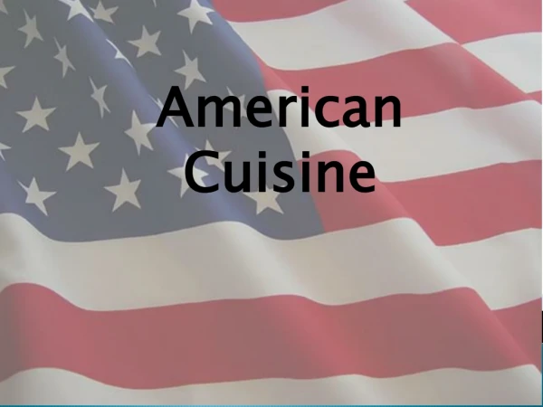 American Cuisine