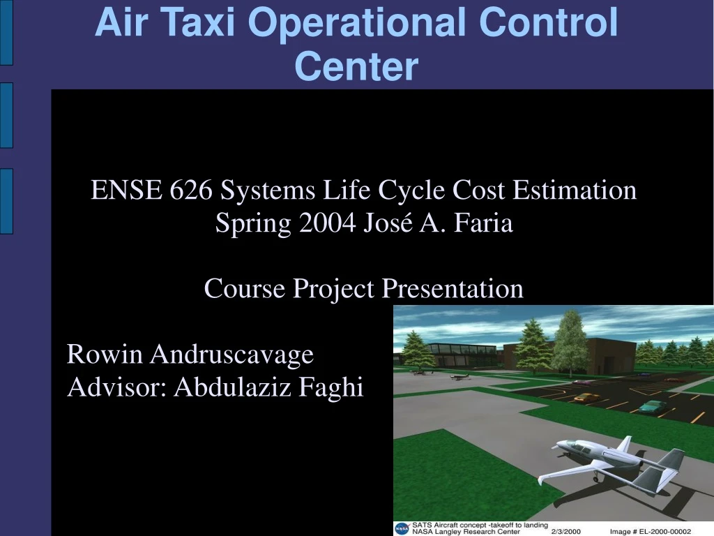air taxi operational control center