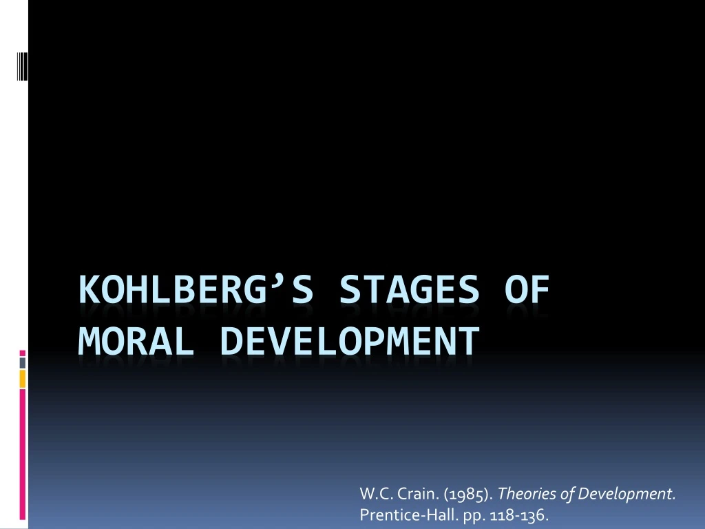 kohlberg s stages of moral development