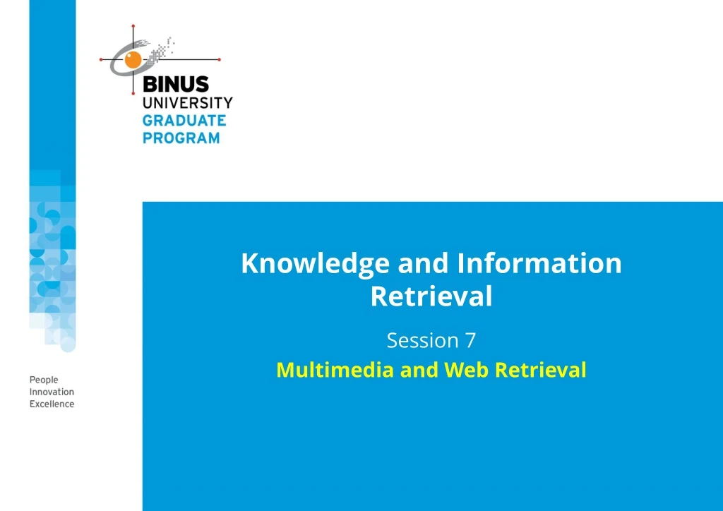 knowledge and information retrieval