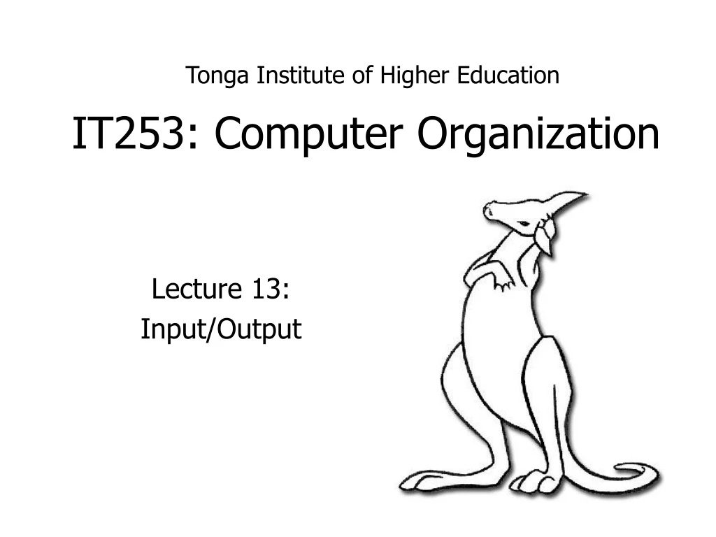 tonga institute of higher education