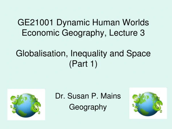 Dr. Susan P. Mains Geography