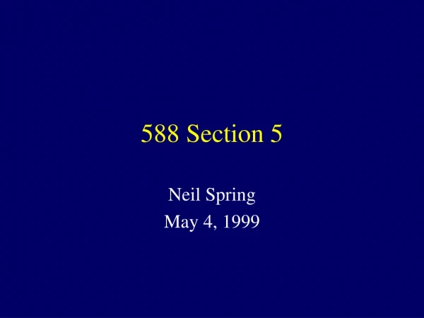 588 Section 5