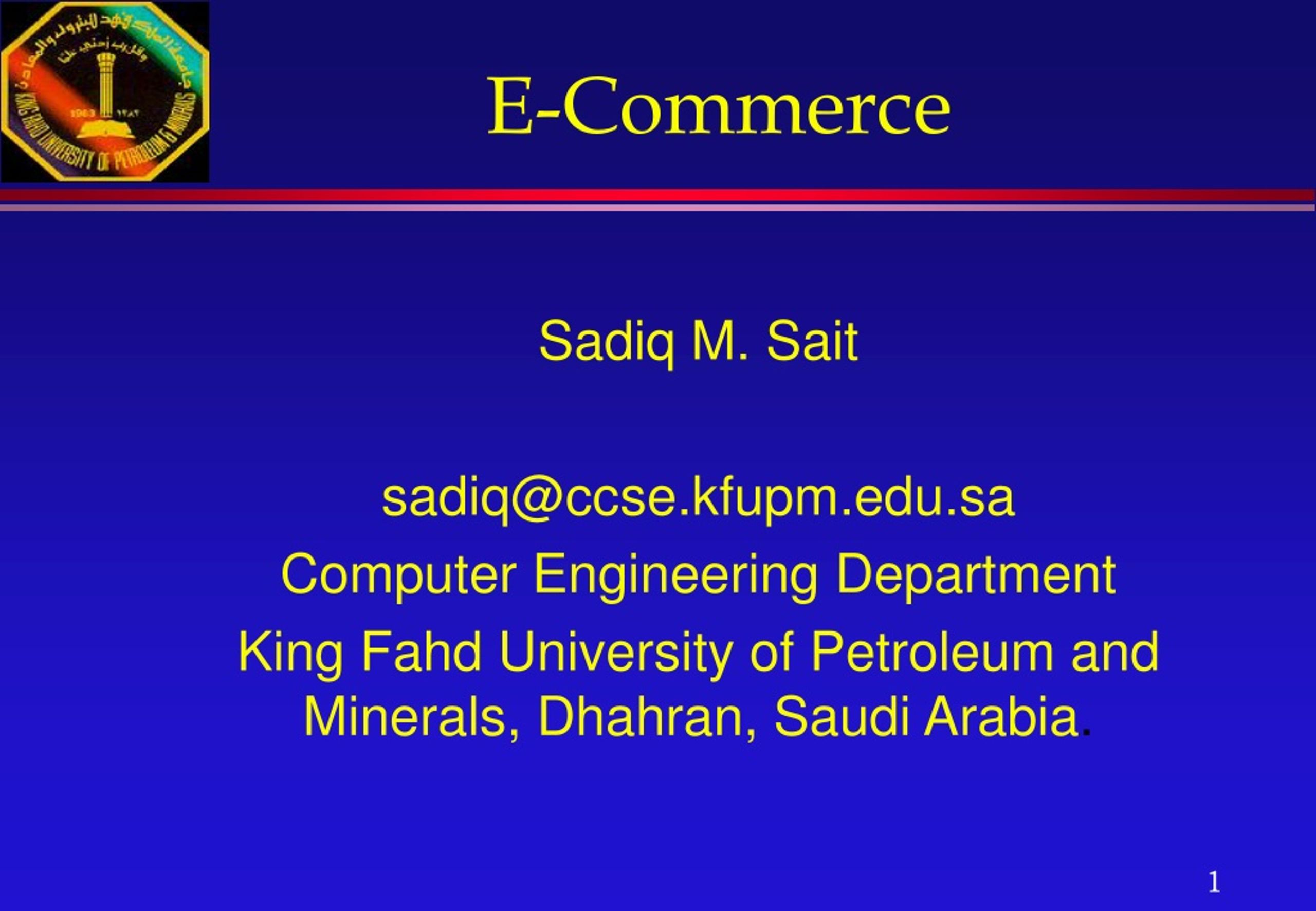E-Commerce: Revolutionizing Business in the Digital Age - slide 1