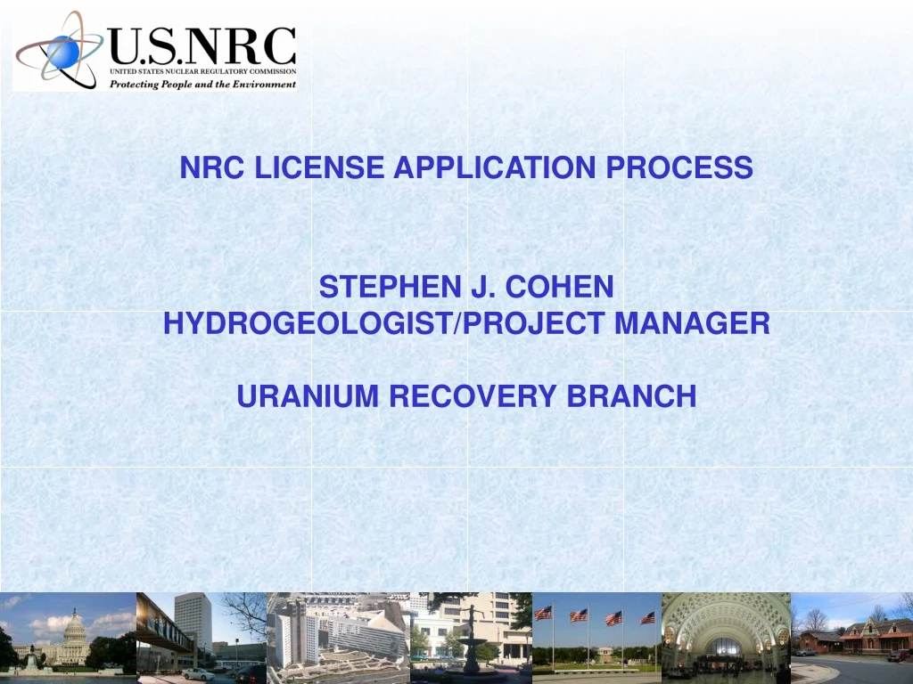 nrc license application process