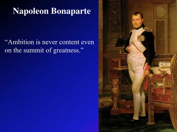 Napoleon Bonaparte