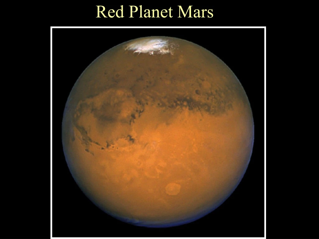 red planet mars