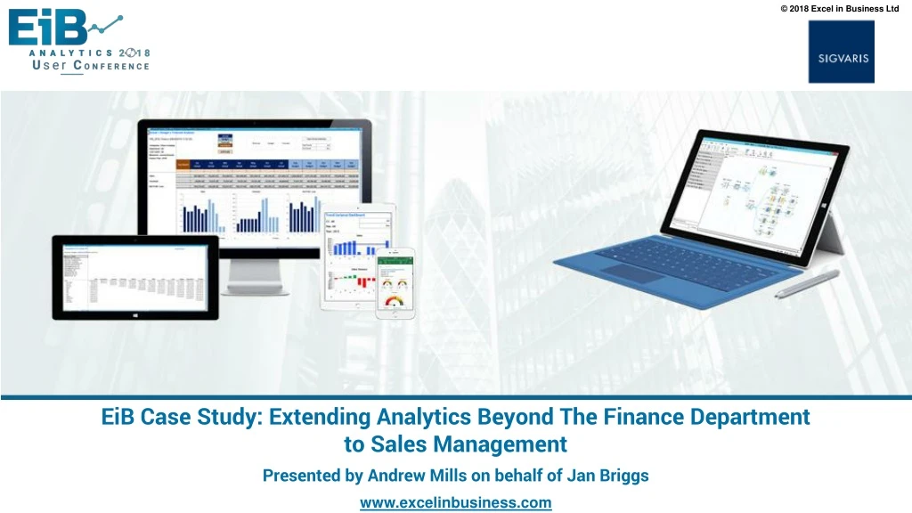 eib case study extending analytics beyond