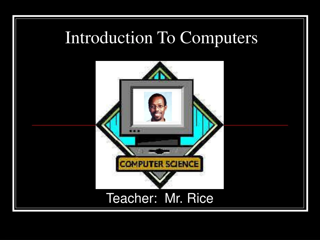 introduction to computers