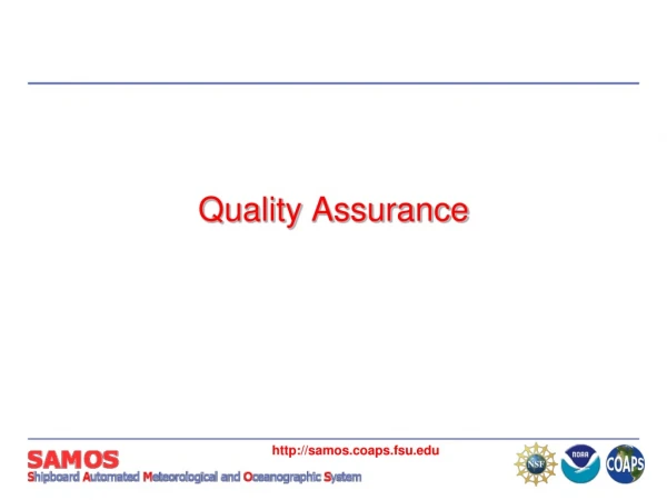 Quality Assurance