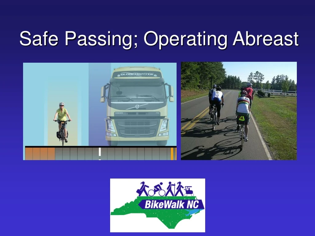 safe passing operating abreast