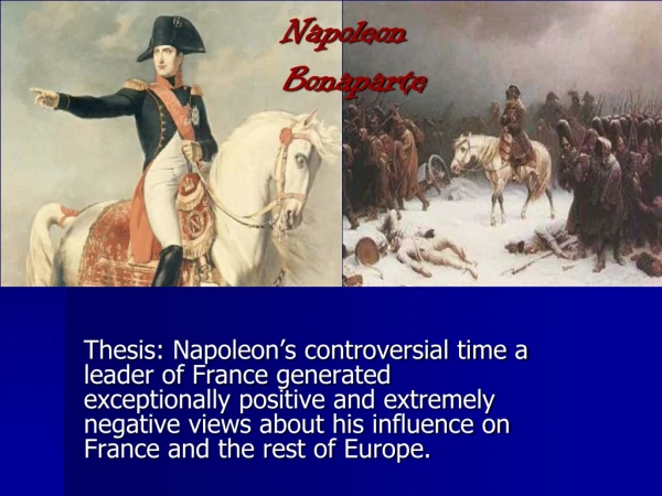 Napoleon  Bonaparte