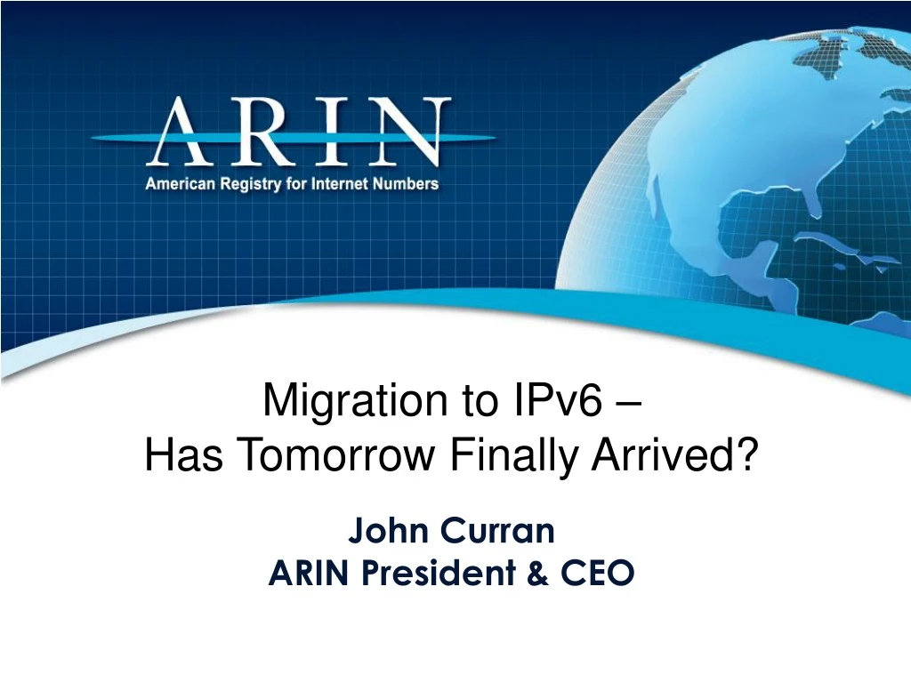 migration to ipv6 has tomorrow finally arrived
