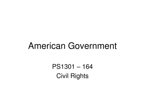 American Government