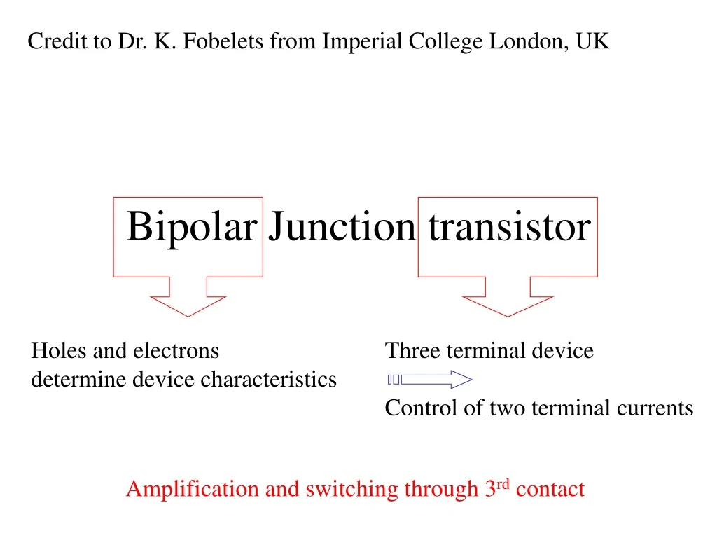 bipolar junction transistor