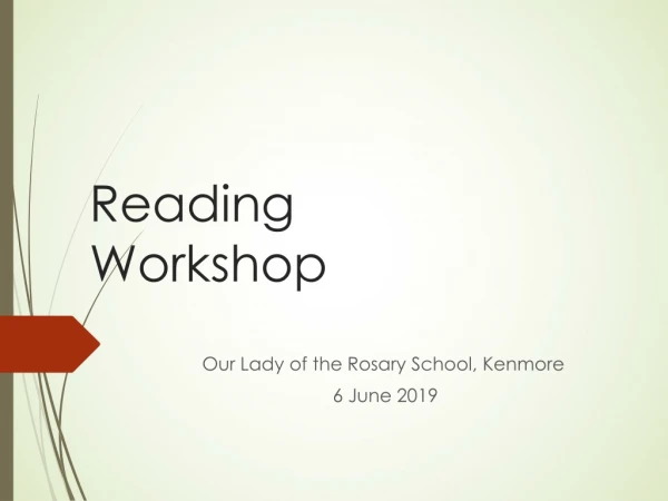 Reading Workshop