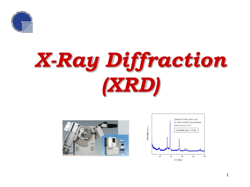 x ray diffraction xrd