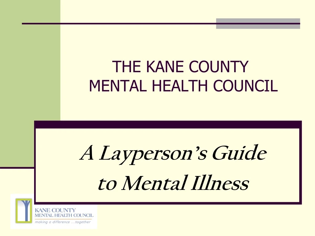 the kane county mental health council