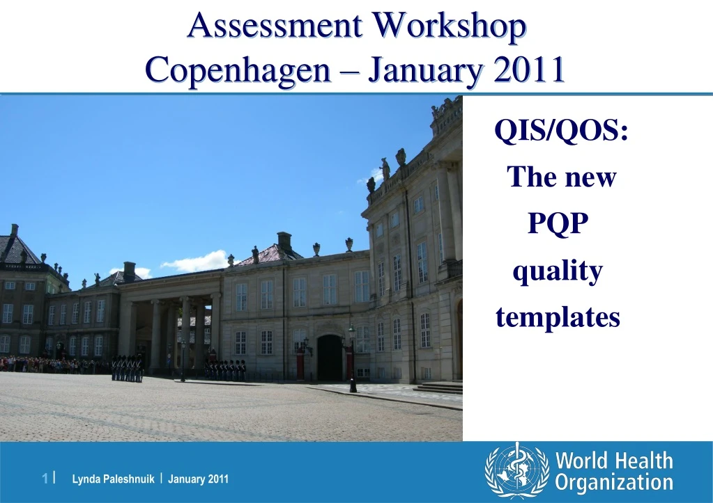 assessment workshop copenhagen january 2011