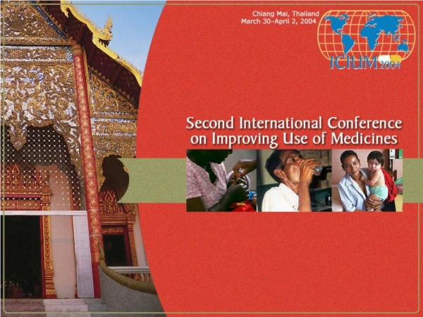 Scoring System for the Development of the National List of Essential Drugs in Thailand.