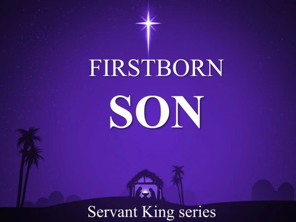 FIRSTBORN SON