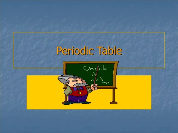 Periodic Table