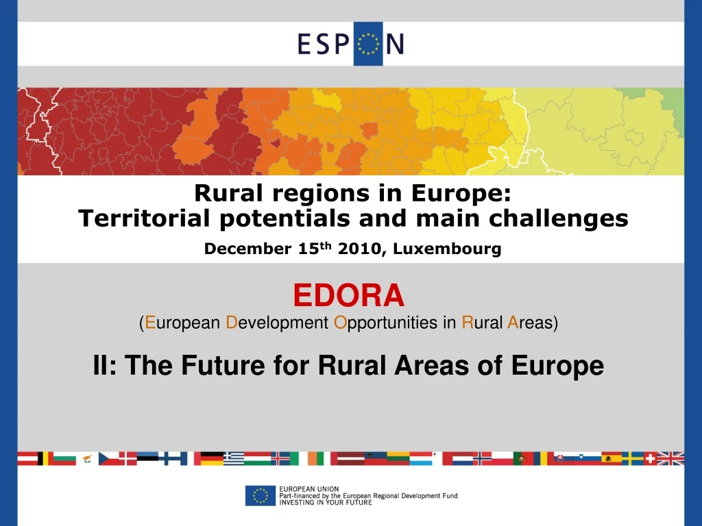 rural regions in europe territorial potentials