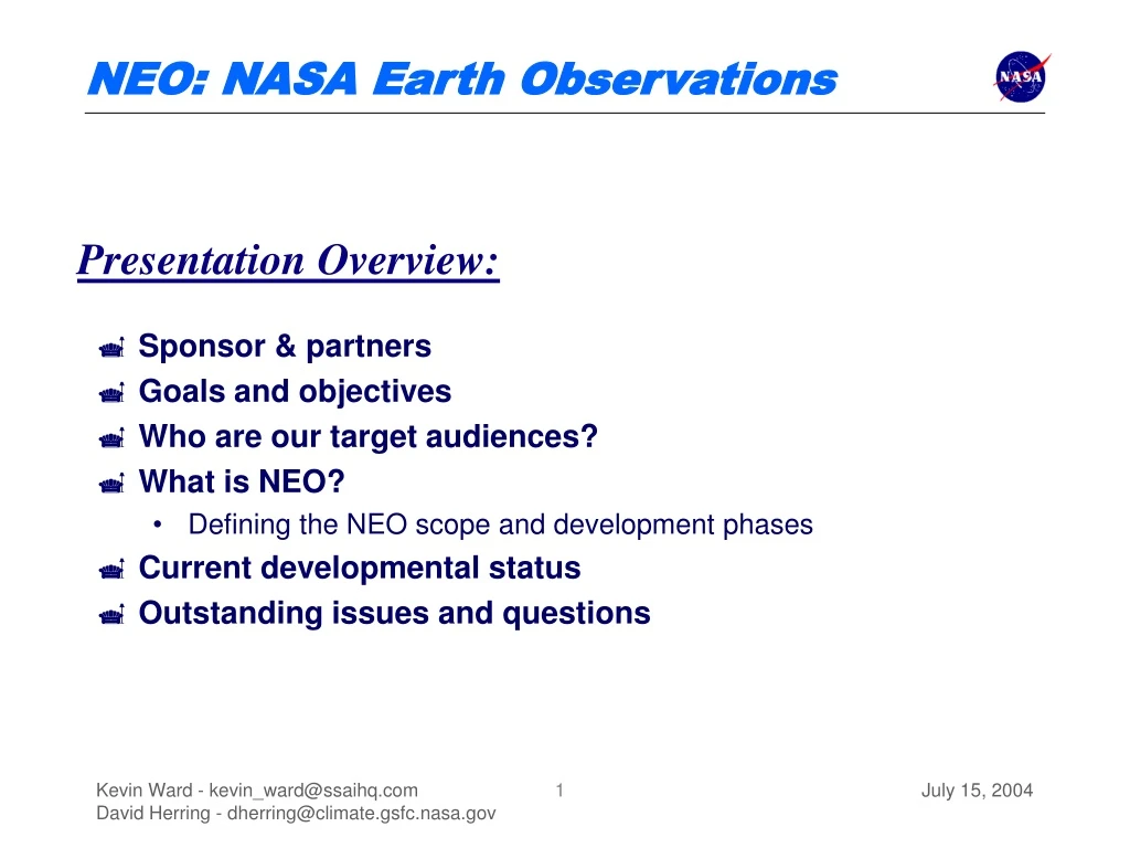 sponsor partners goals and objectives