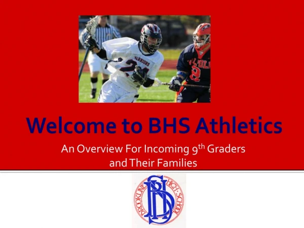 Welcome to BHS Athletics