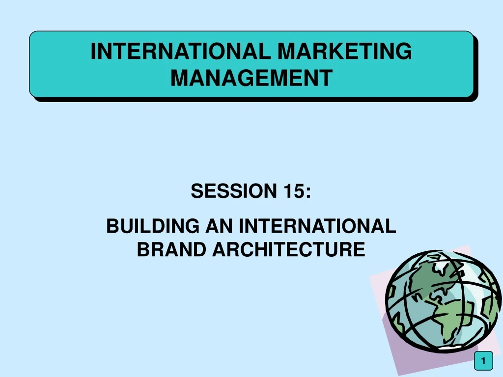 international marketing management