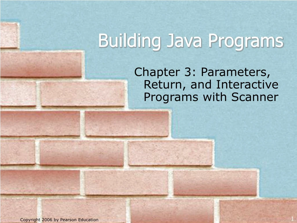 building java programs