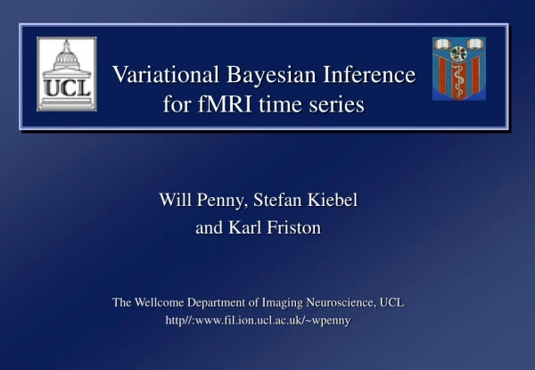 Variational Bayesian Inference  for fMRI time series