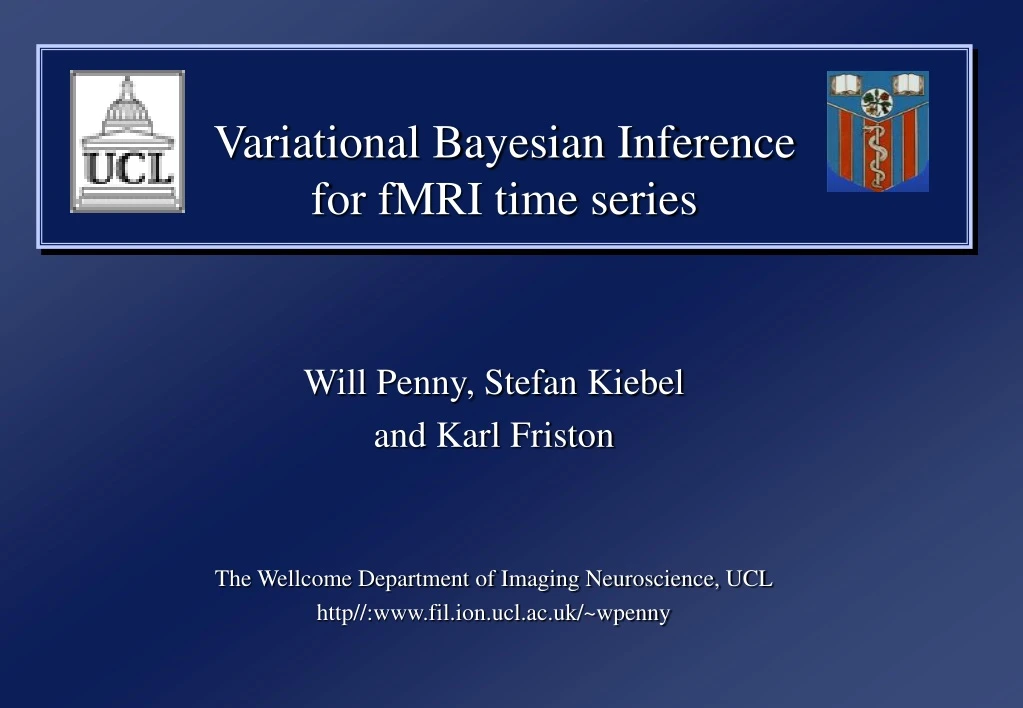 variational bayesian inference for fmri time series