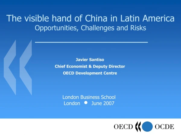 The visible hand of China in Latin America Opportunities, Challenges and Risks