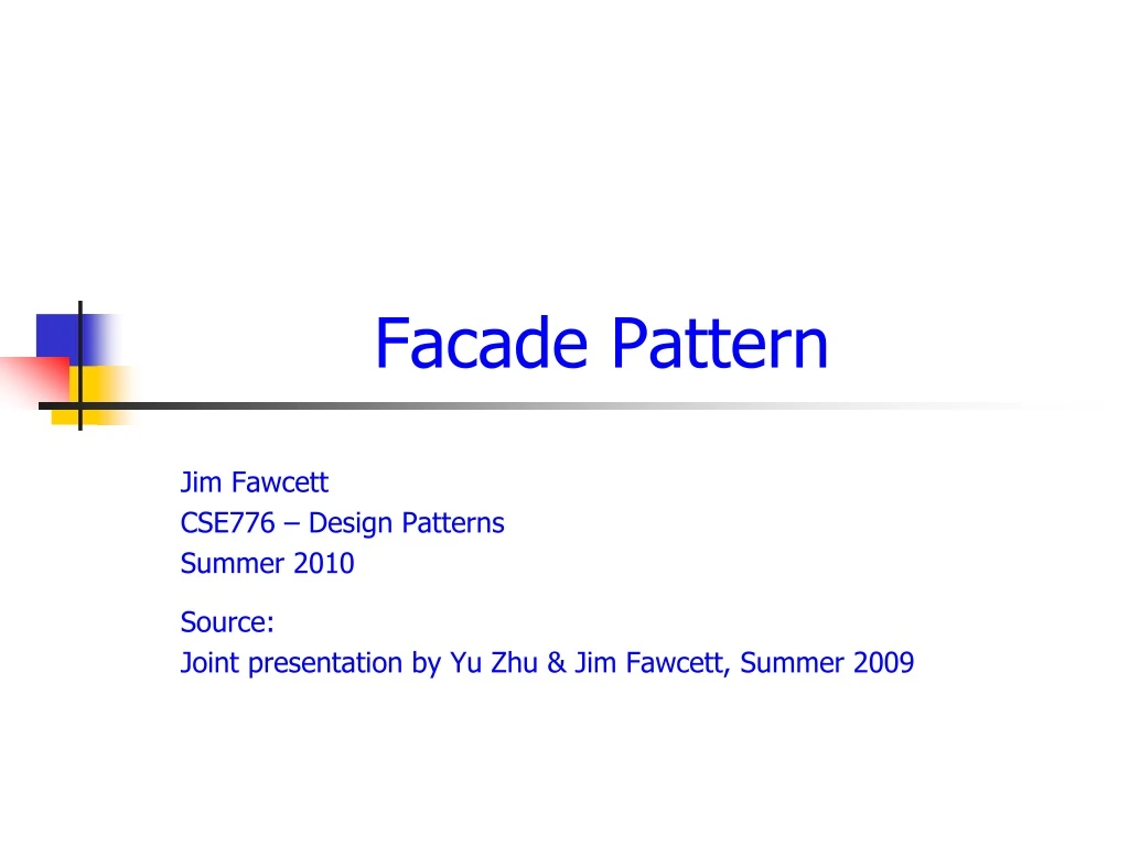 facade pattern