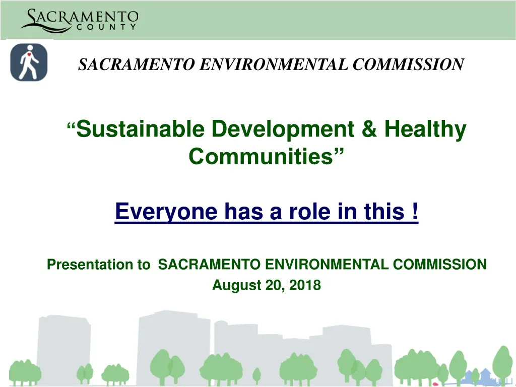 sacramento environmental commission