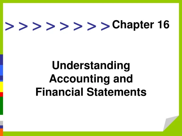 Understanding Accounting and Financial Statements