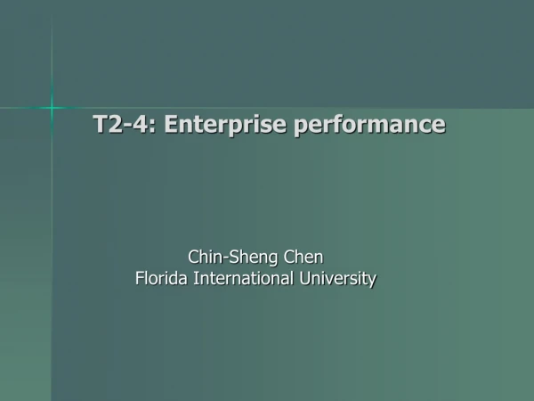 T2-4: Enterprise performance